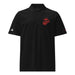 USMC Red EGA Embroidered Adidas® Sport Polo Tactically Acquired Black S 