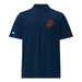 USMC Red EGA Embroidered Adidas® Sport Polo Tactically Acquired Collegiate Navy S 