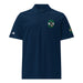 491st BG 854th Bomb Squadron Embroidered Adidas® Sport Polo Tactically Acquired Collegiate Navy S 