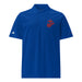 USMC Red EGA Embroidered Adidas® Sport Polo Tactically Acquired Collegiate Royal S 