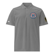 U.S. Army Retired Embroidered Adidas® Sport Polo Tactically Acquired Grey Three S 