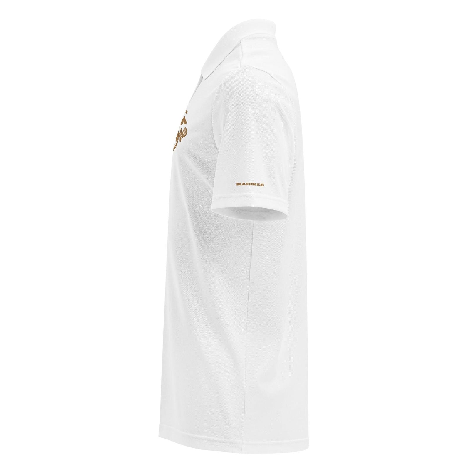 USMC Tan EGA Embroidered Adidas® Sport Polo Tactically Acquired   