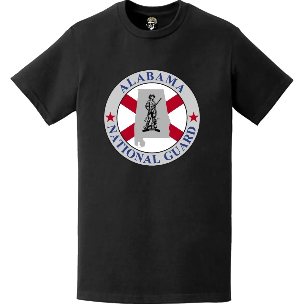 Alabama National Guard Logo Emblem Crest T-Shirt Tactically Acquired   