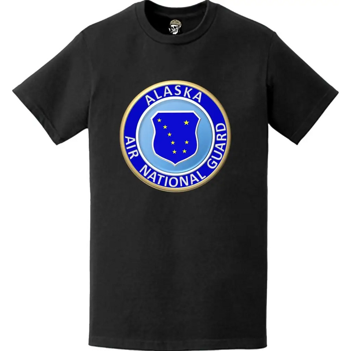 Alaska National Guard Logo Emblem T-Shirt Tactically Acquired   