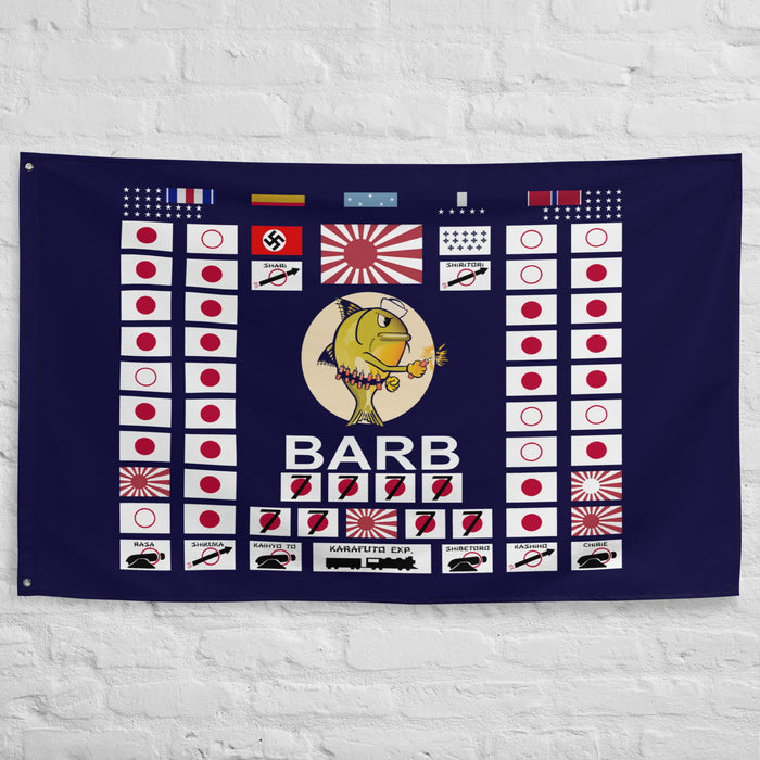 USS Barb SS-220 Battle Flag Tactically Acquired   