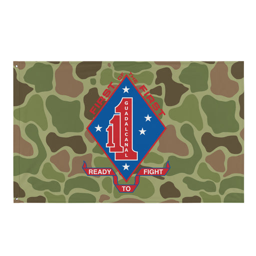 1st Battalion 1st Marines (1/1 Marines) Frogskin Camo Flag Tactically Acquired Default Title  