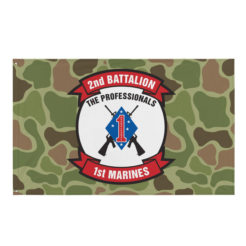 2/1 Marines Frogskin Camo Flag