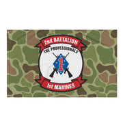 2/1 Marines Frogskin Camo Flag Tactically Acquired   