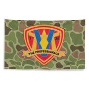 1/26 Marines Frogskin Camo Flag Tactically Acquired   