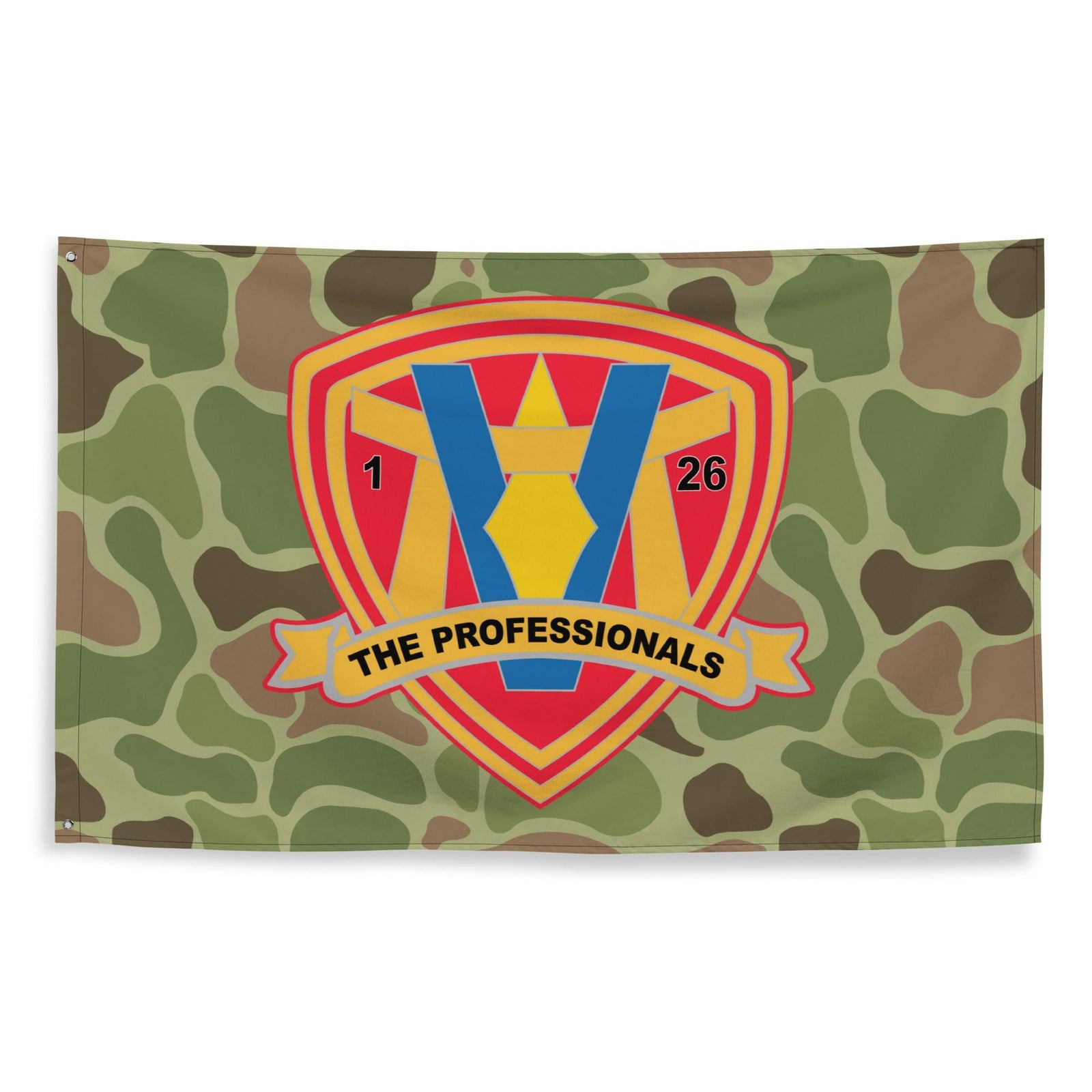 1/26 Marines Frogskin Camo Flag Tactically Acquired   