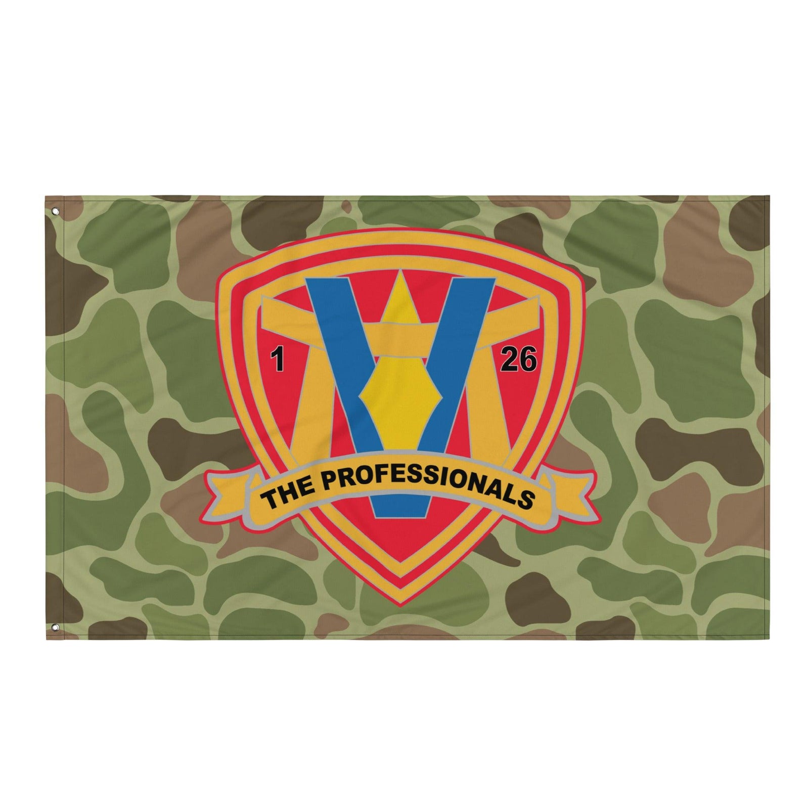1/26 Marines Frogskin Camo Flag Tactically Acquired   