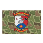 1st Battalion 25th Marines (1/25 Marines) Frogskin Camo Flag Tactically Acquired   