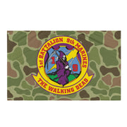 1st Battalion 9th Marines (1/9 Marines) Frogskin Camo Flag Tactically Acquired   