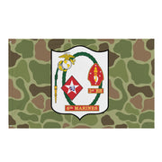 1st Battalion 6th Marines (1/6 Marines) Frogskin Camo Flag Tactically Acquired Default Title  