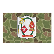 1st Battalion 6th Marines (1/6 Marines) Frogskin Camo Flag Tactically Acquired   