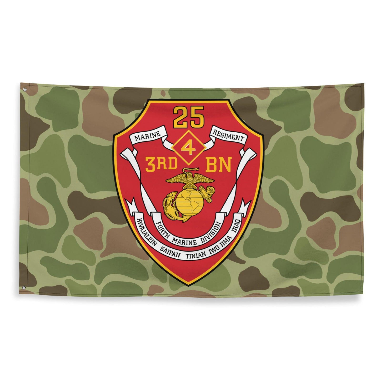 3rd Battalion 25th Marines (3/25 Marines) Frogskin Camo Flag Tactically Acquired   