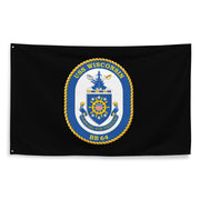 USS Wisconsin (BB-64) Battleship Legacy Indoor Wall Flag Tactically Acquired   