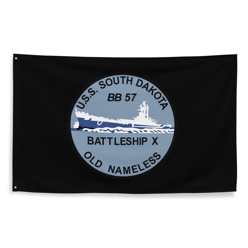 USS South Dakota (BB-57) Battleship Legacy Indoor Wall Flag