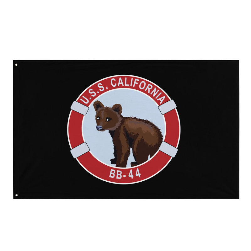 USS California (BB-44) Battleship Legacy Indoor Wall Flag