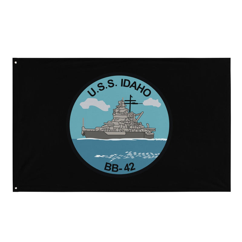 USS Idaho (BB-42) Battleship Legacy Indoor Wall Flag