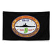 USS Indiana (BB-58) Battleship Legacy Indoor Wall Flag Tactically Acquired   