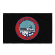 USS Mississippi (BB-41) Battleship Legacy Indoor Wall Flag Tactically Acquired   