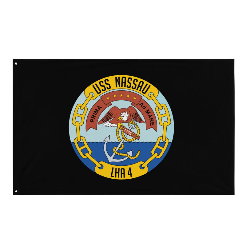 USS Nassau (LHA-4) Black Wall Flag