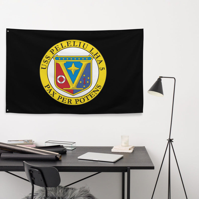 USS Peleliu (LHA-5) Black Wall Flag