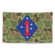 1st Marine Division Operation Iraqi Freedom Frogskin Camo Flag Tactically Acquired   