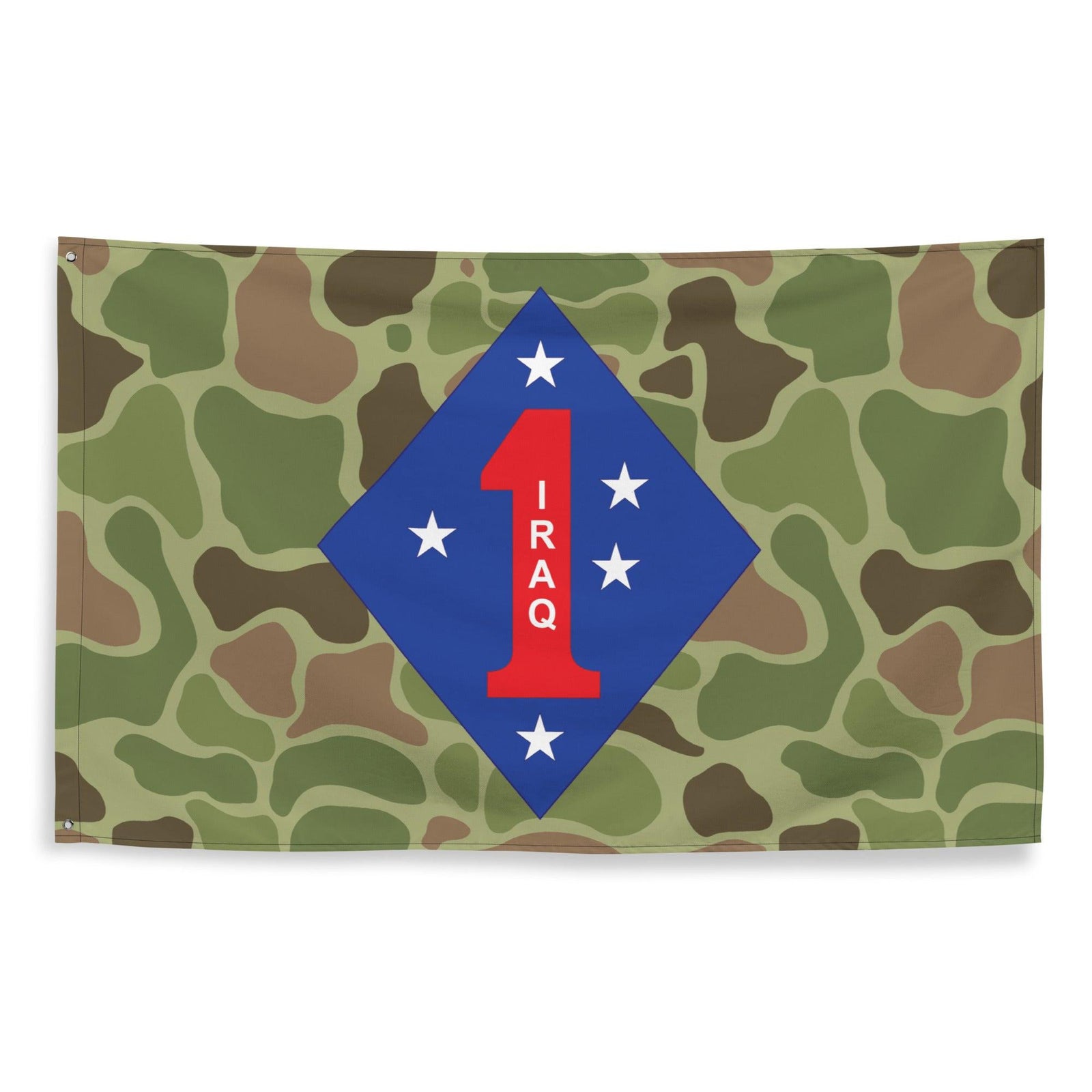 1st Marine Division Operation Iraqi Freedom Frogskin Camo Flag Tactically Acquired   