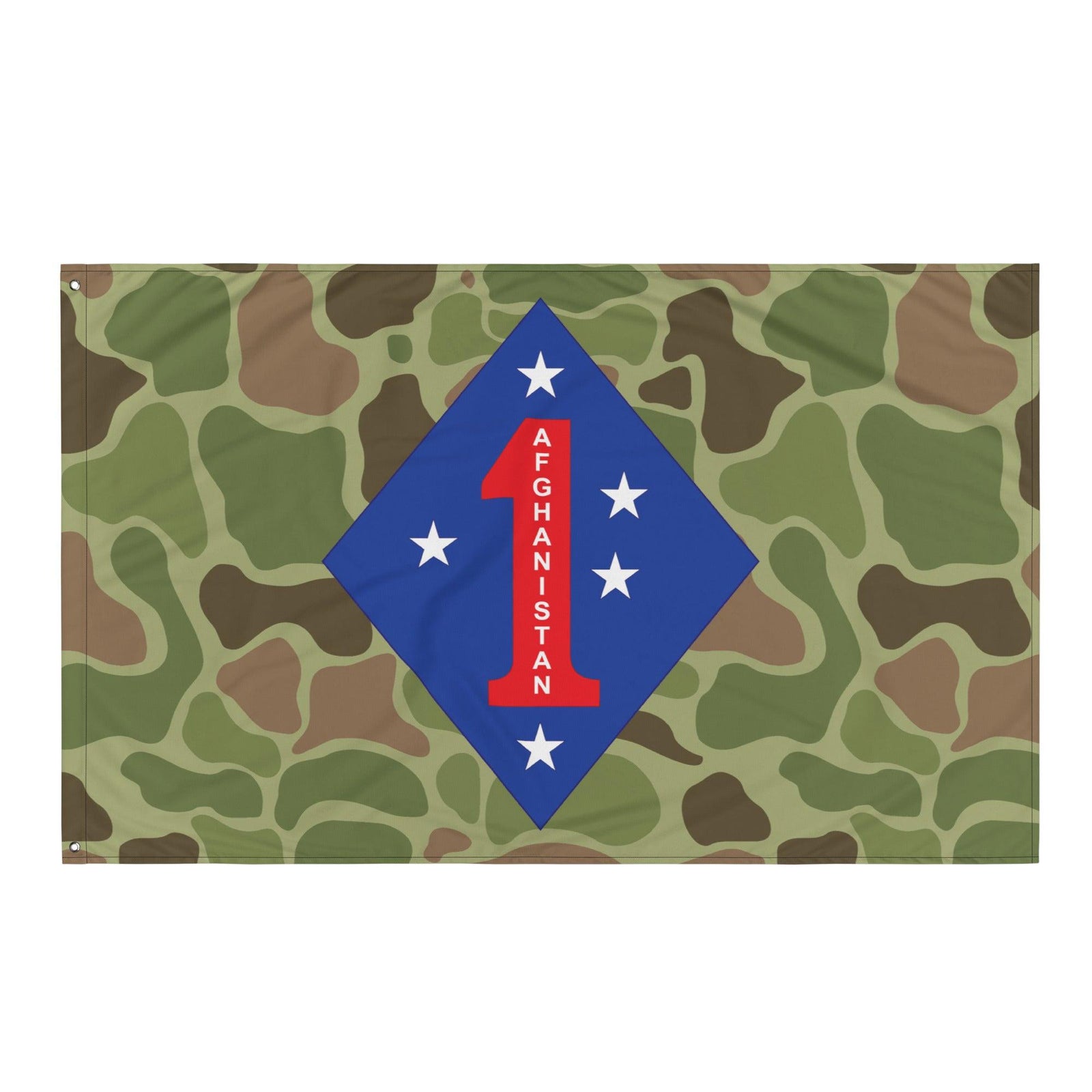 1st Marine Division Operation Enduring Freedom Frogskin Camo Flag Tactically Acquired   