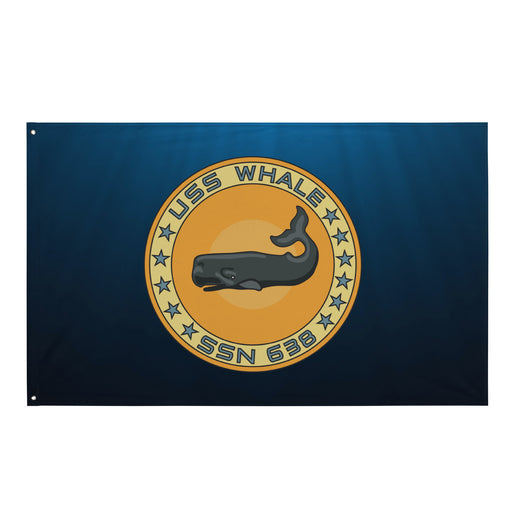 USS Whale (SSN-638) Submarine Flag Tactically Acquired Default Title  