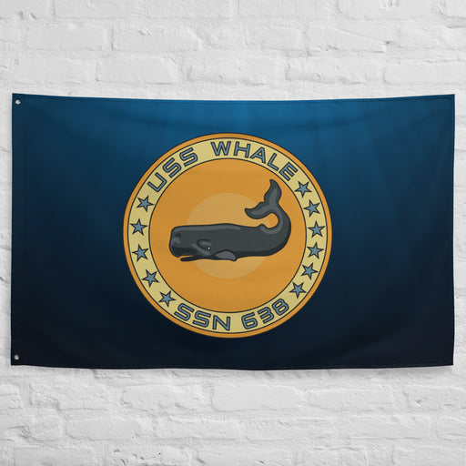 USS Whale (SSN-638) Submarine Flag Tactically Acquired   