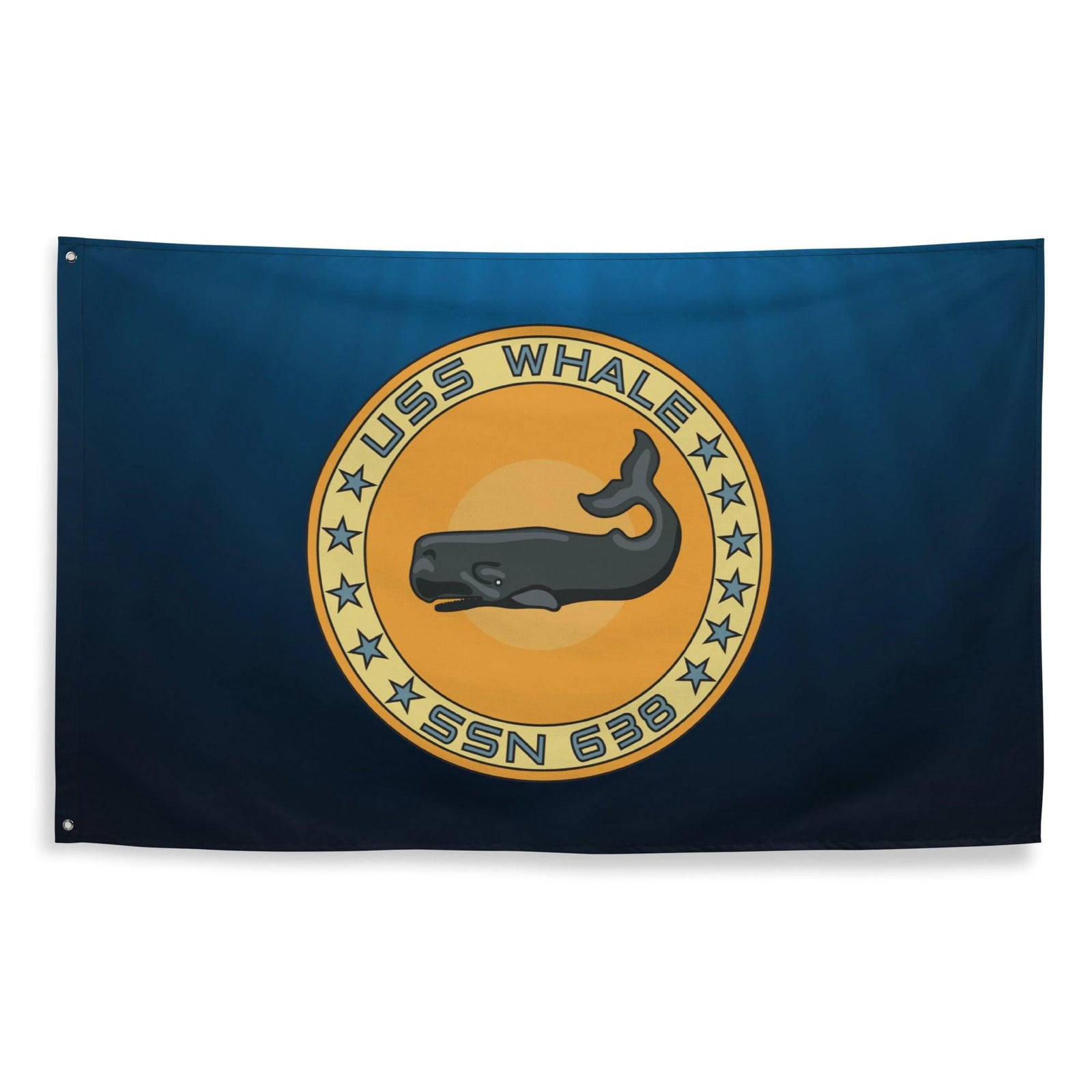 USS Whale (SSN-638) Submarine Flag Tactically Acquired   