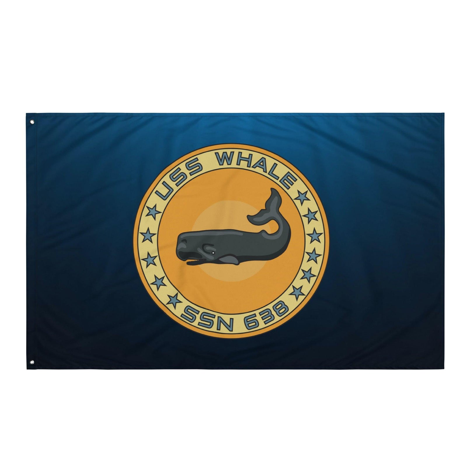 USS Whale (SSN-638) Submarine Flag Tactically Acquired   