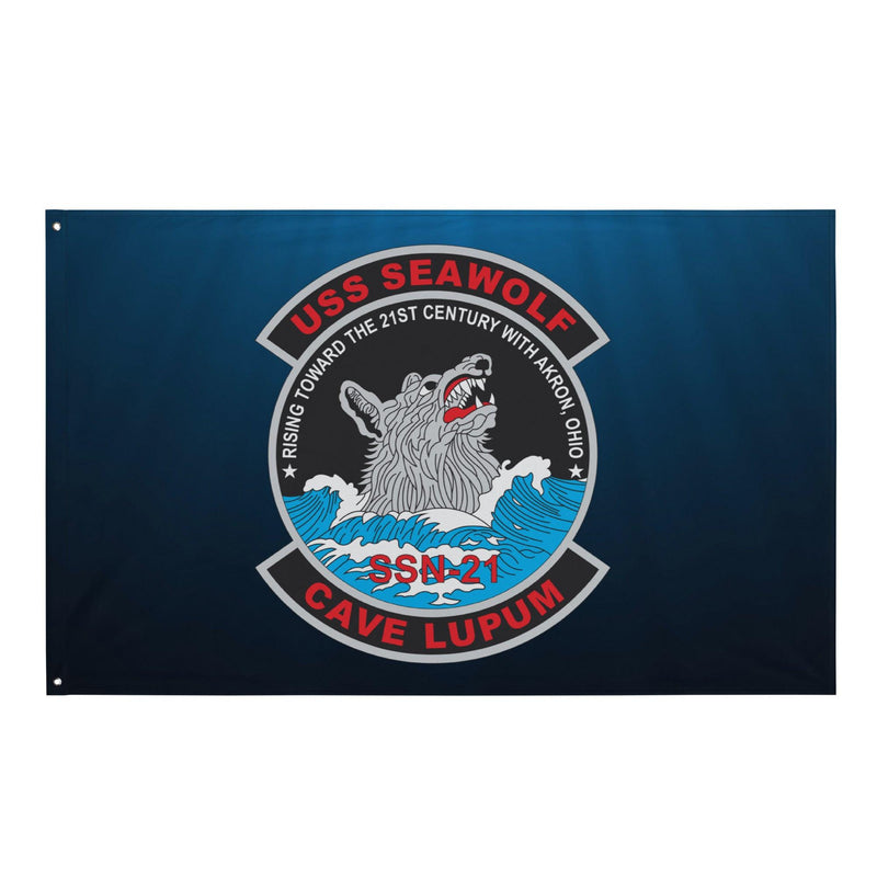 USS Seawolf (SSN-21) Submarine Wall Flag