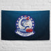 USS Skipjack (SSN-585) Submarine Logo Wall Flag Tactically Acquired   