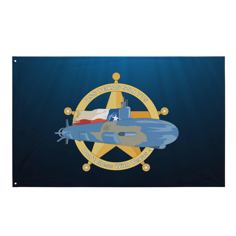 USS Texas (SSN-775) Submarine Wall Flag