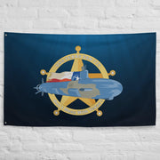 USS Texas (SSN-775) Submarine Wall Flag Tactically Acquired   