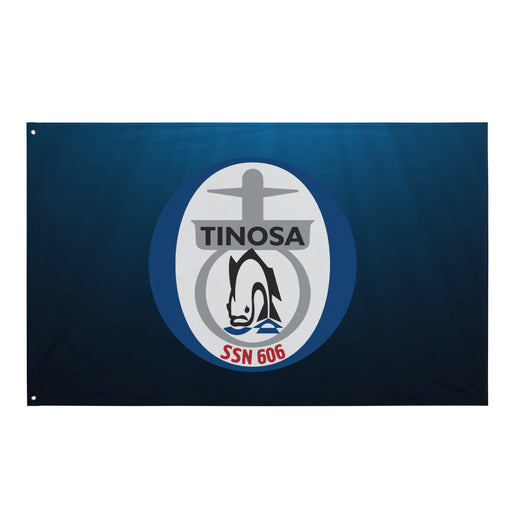 USS Tinosa (SSN-606) Submarine Wall Flag Tactically Acquired Default Title  