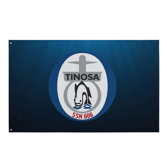 USS Tinosa (SSN-606) Submarine Wall Flag Tactically Acquired Default Title  