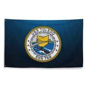 USS Toledo (SSN-769) Submarine Wall Flag Tactically Acquired   