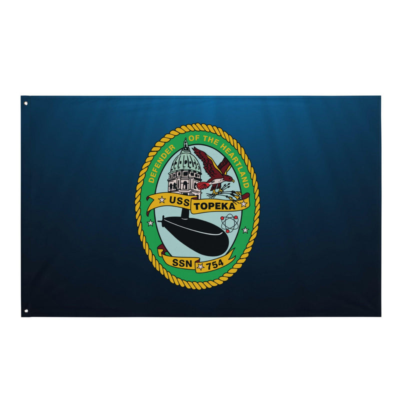 USS Topeka (SSN-754) Submarine Wall Flag