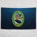 USS Topeka (SSN-754) Submarine Wall Flag Tactically Acquired   