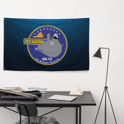 USS Virginia (SSN-774) Submarine Wall Flag Tactically Acquired   