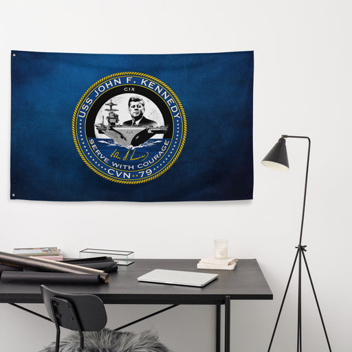 USS John F. Kennedy (CVN-79) Flag Tactically Acquired   