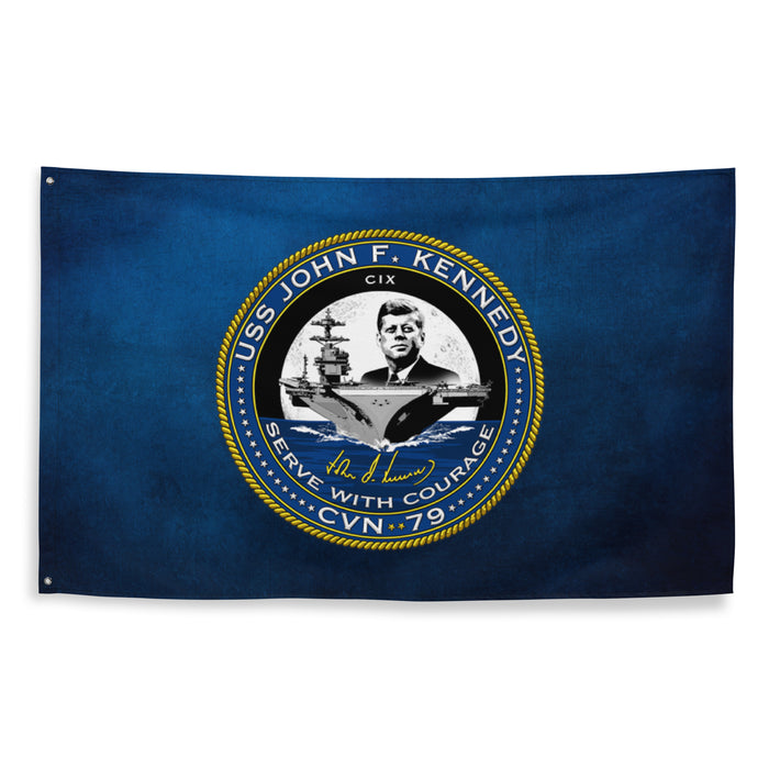 USS John F. Kennedy (CVN-79) Flag Tactically Acquired   