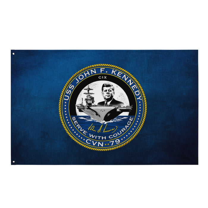 USS John F. Kennedy (CVN-79) Flag Tactically Acquired   