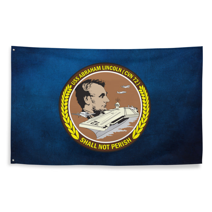 USS Abraham Lincoln (CVN-72) Flag Tactically Acquired   