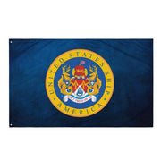 USS America (CV-66) Aircraft Carrier Flag Tactically Acquired Default Title  